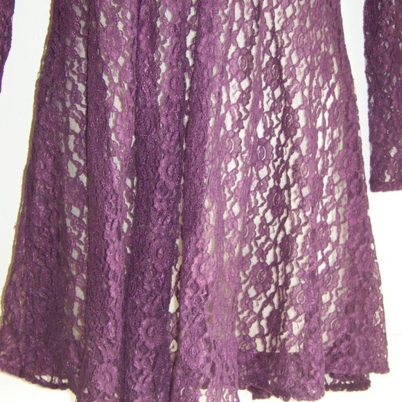 Dress By Choice California purple lace Dress - Picture 3 of 7